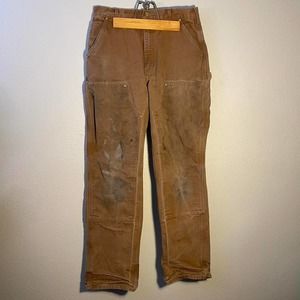 Vintage carhartt double knees made in usa